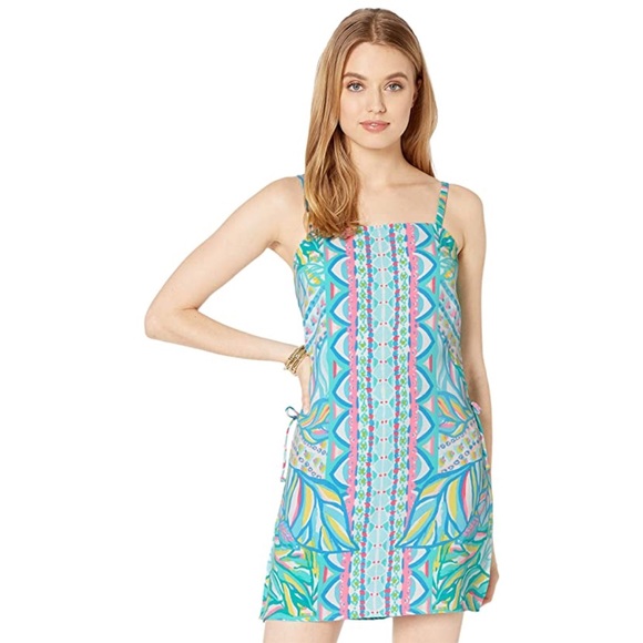 Lilly Pulitzer Pants - NWT Lilly Pulitzer Sahar Romper Maraca My World 00